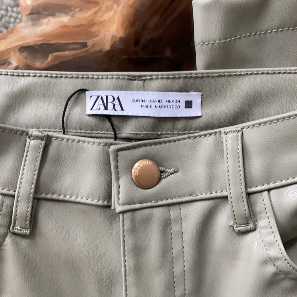 Pleather pants Zara - Picture 3 of 7